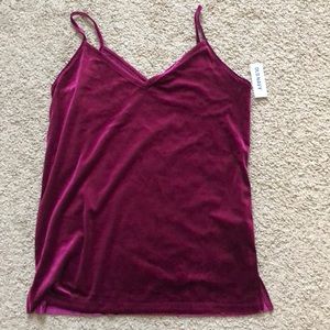 Old Navy velvet top